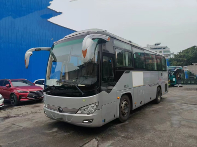  國五39座天然氣LNG宇通6906氣囊暖氣車 圖片