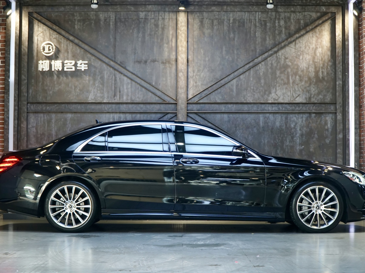 2019年10月奔馳 奔馳S級(jí)  2023款 改款 S 450 L 4MATIC