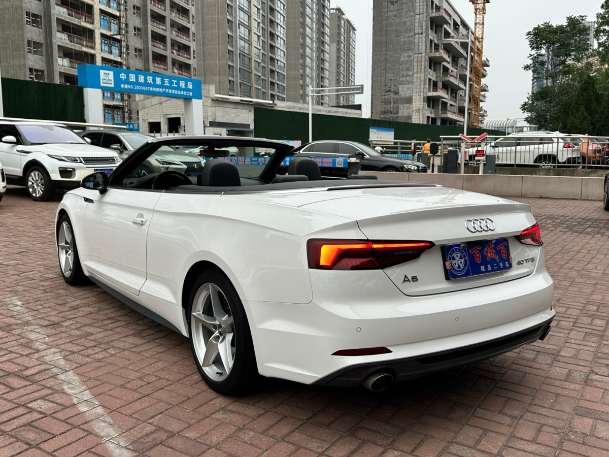 奧迪 奧迪A5  2017款 Cabriolet 40 TFSI 時尚型圖片