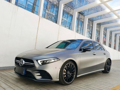 2021年8月 奔馳 奔馳A級AMG 改款 AMG A 35 4MATIC圖片