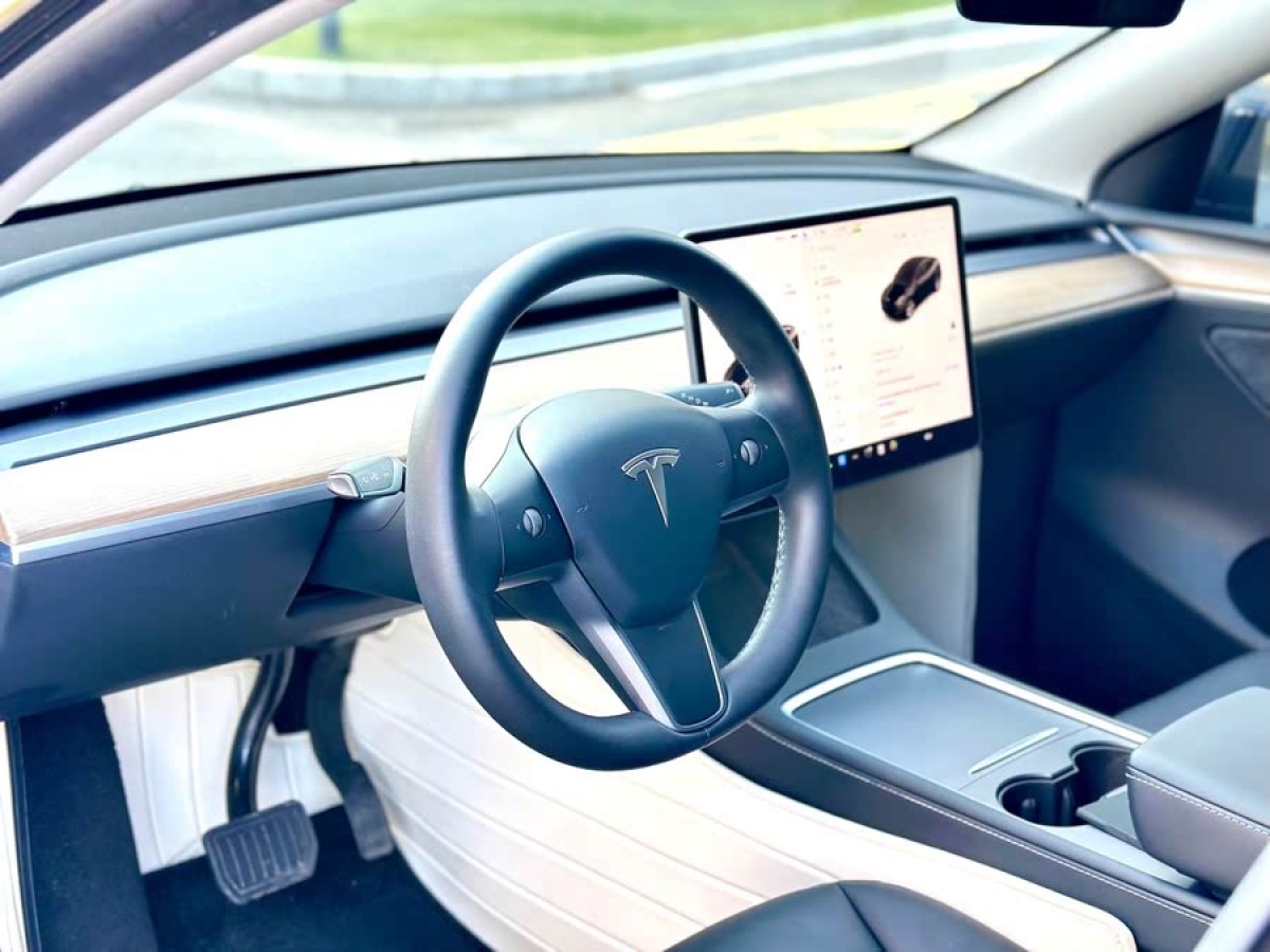 特斯拉 Model Y  2021款 標(biāo)準(zhǔn)續(xù)航后驅(qū)版圖片
