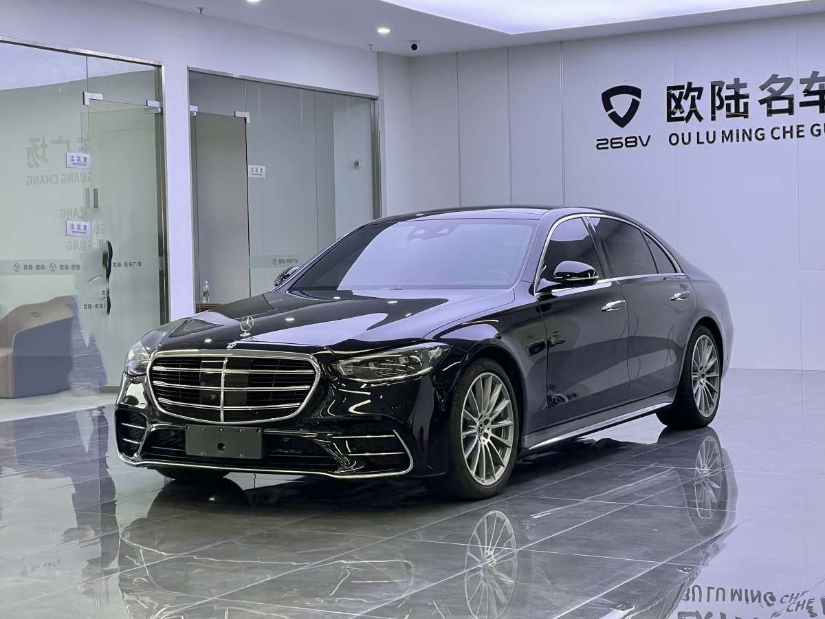 2022年6月奔馳 奔馳S級(jí)  2022款 改款 S 450 L 4MATIC