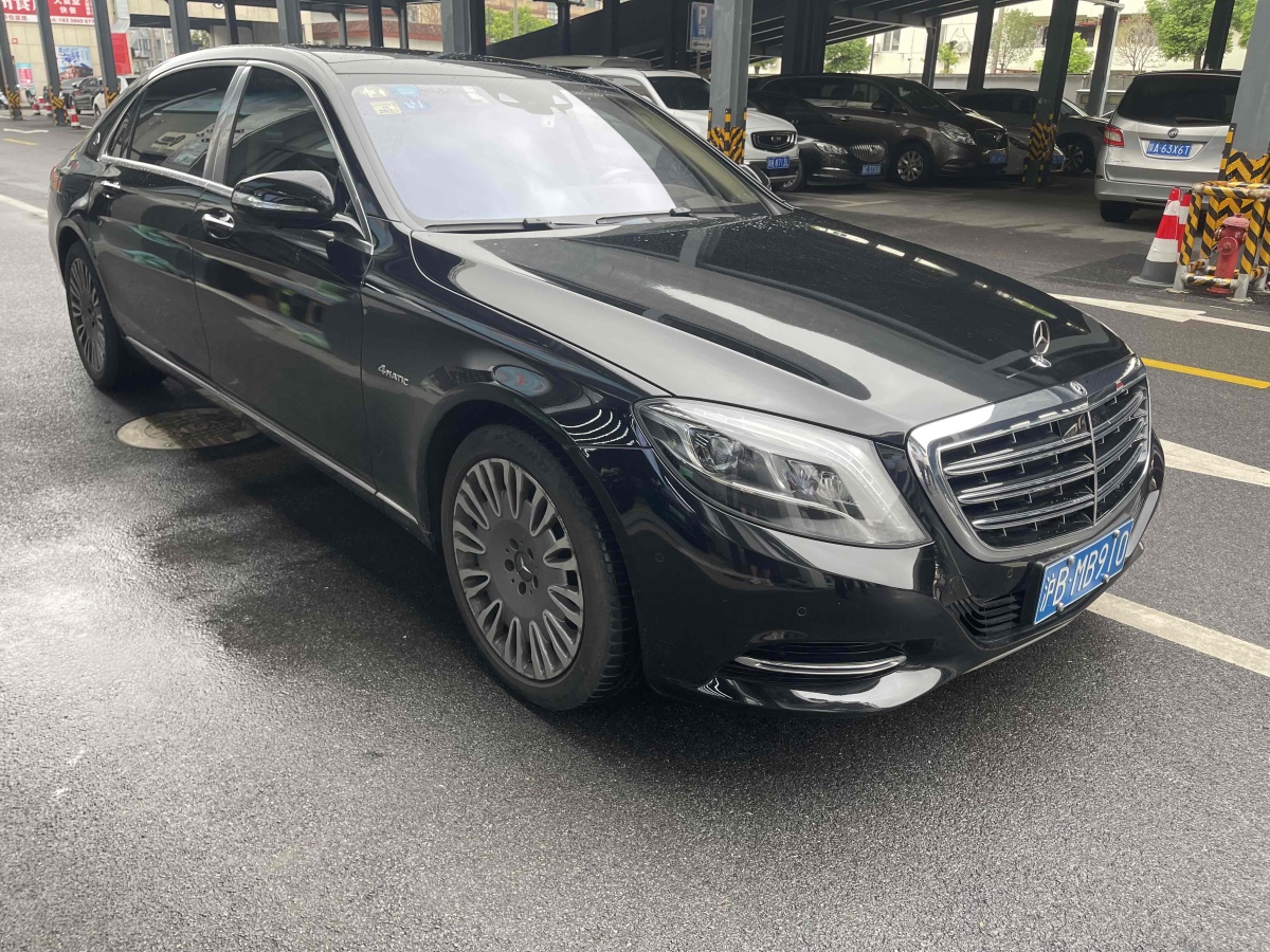 2017年8月奔馳 邁巴赫S級  2016款 S 400 4MATIC