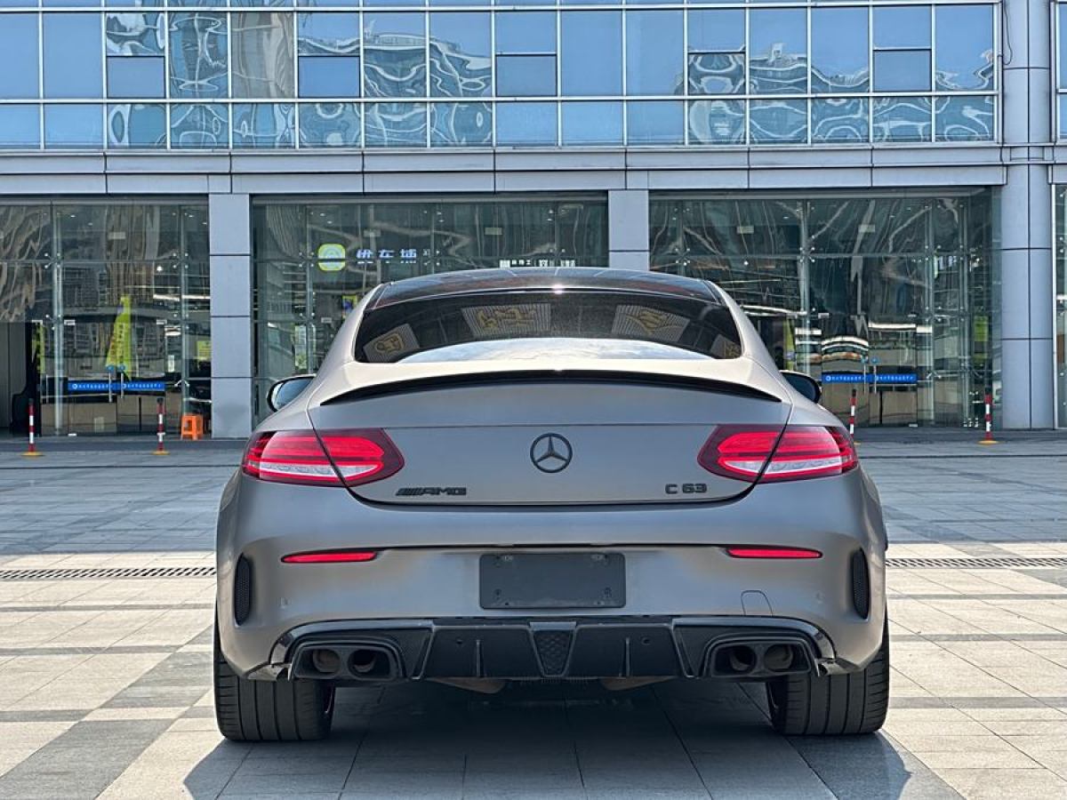 2019年10月奔馳 奔馳C級AMG  2019款 AMG C 63 轎跑車