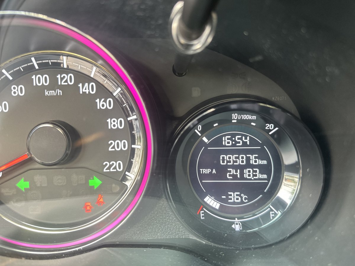 本田 XR-V  2017款 1.8L EXi CVT舒適版圖片