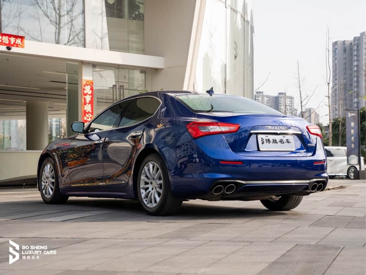 瑪莎拉蒂 Ghibli  2019款 3.0T 350Hp 標(biāo)準(zhǔn)版 國VI圖片
