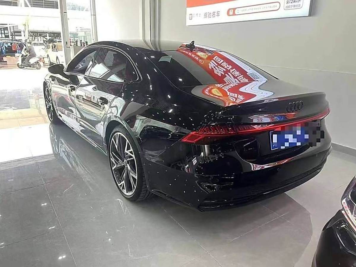 奧迪 奧迪A7L  2024款 45 TFSI quattro 黑武士版圖片