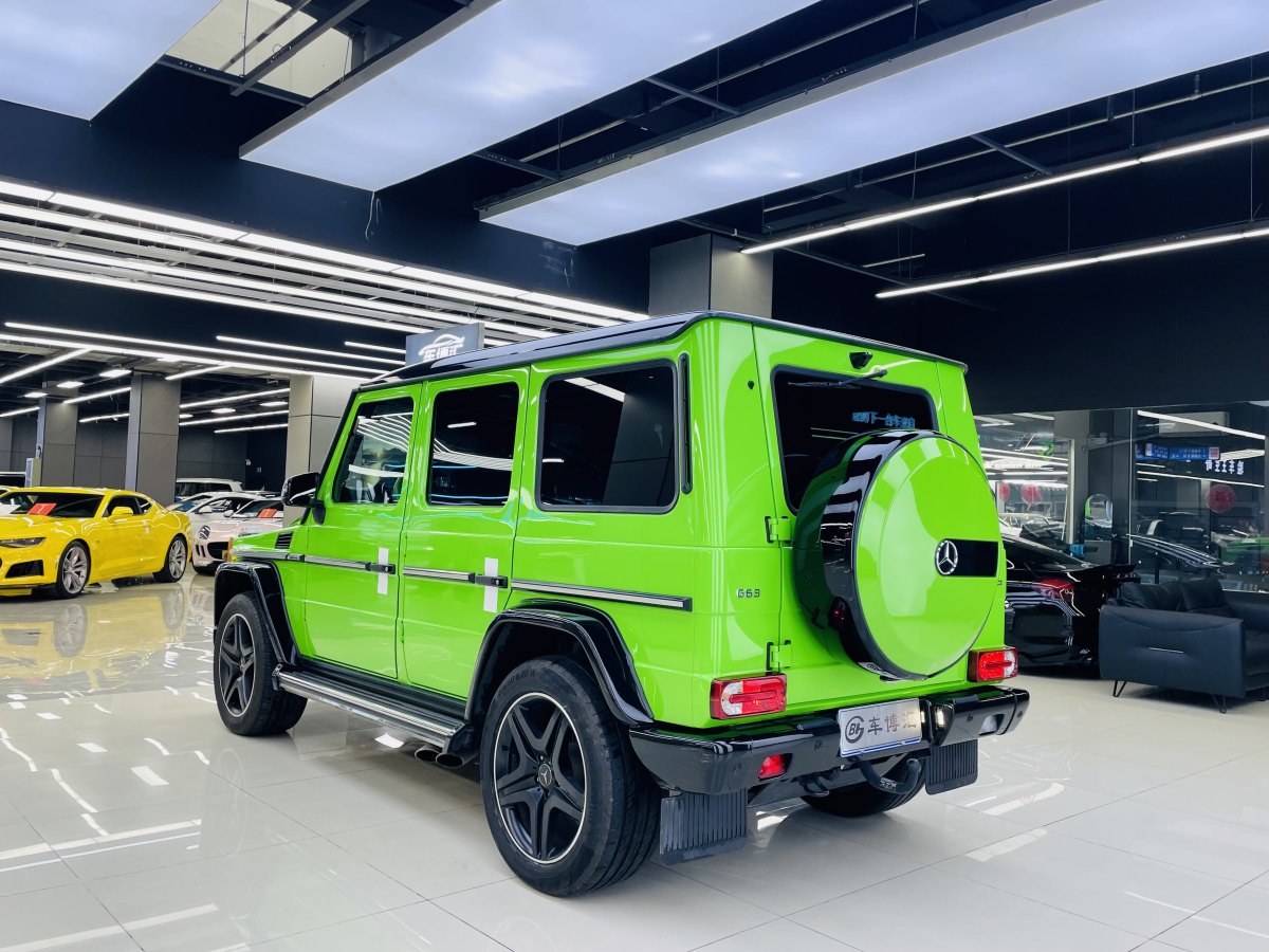 奔馳 奔馳G級AMG  2015款 AMG G 63 悍野限量版圖片