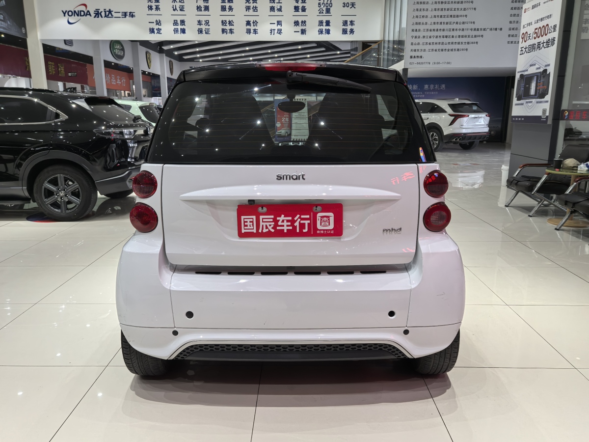 2013年5月smart fortwo  2012款 1.0 MHD 硬頂舒適版