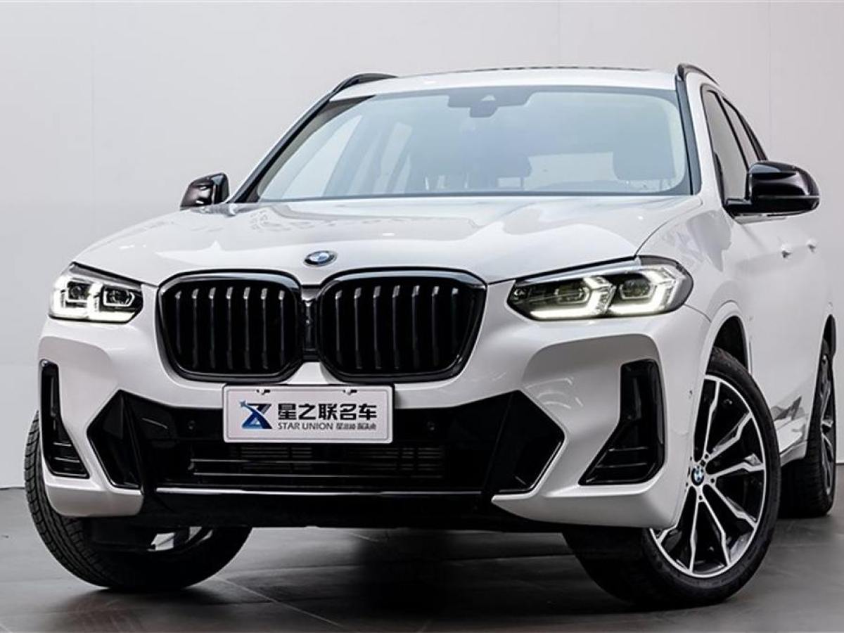 寶馬 寶馬X3  2022款 改款 xDrive30i 領(lǐng)先型 M曜夜套裝圖片