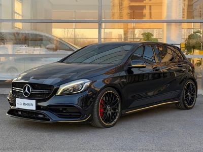 2017年8月 奔馳 奔馳A級(jí)AMG AMG A 45 4MATIC 暗夜雷霆限量版圖片