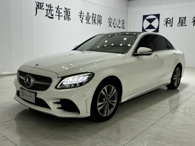 2021年1月 奔馳 奔馳C級 改款 C 200 L 時(shí)尚型圖片