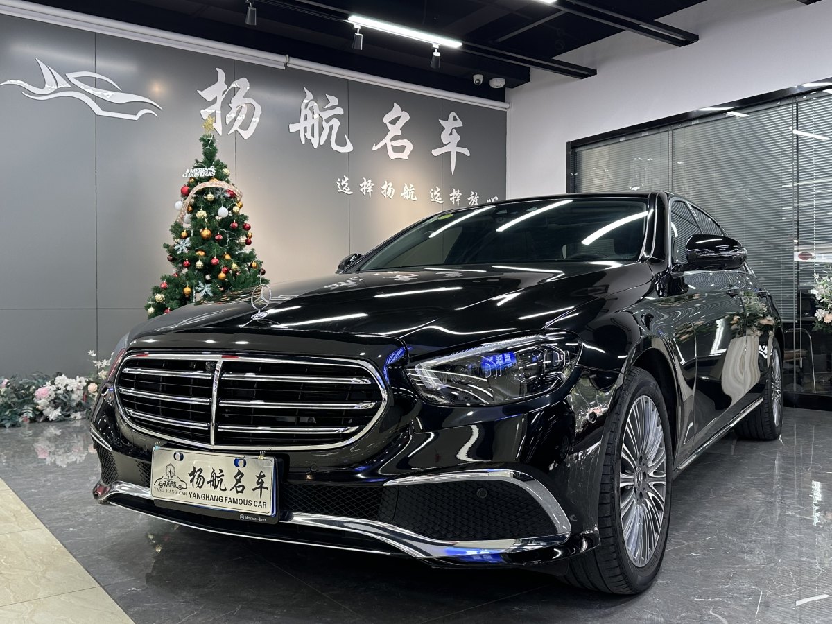 奔馳 奔馳E級  2021款 改款 E 300 L 尊貴型圖片