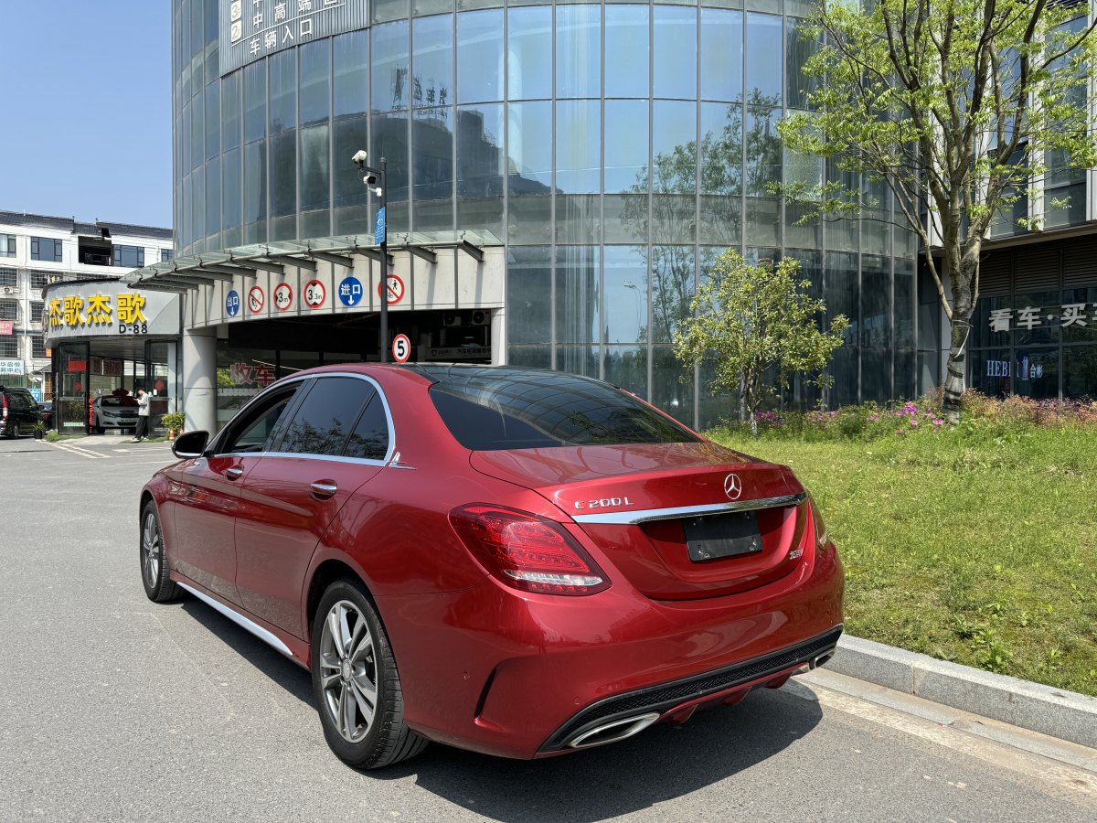 奔驰 奔驰C级  2016款 C 200 L 运动型图片