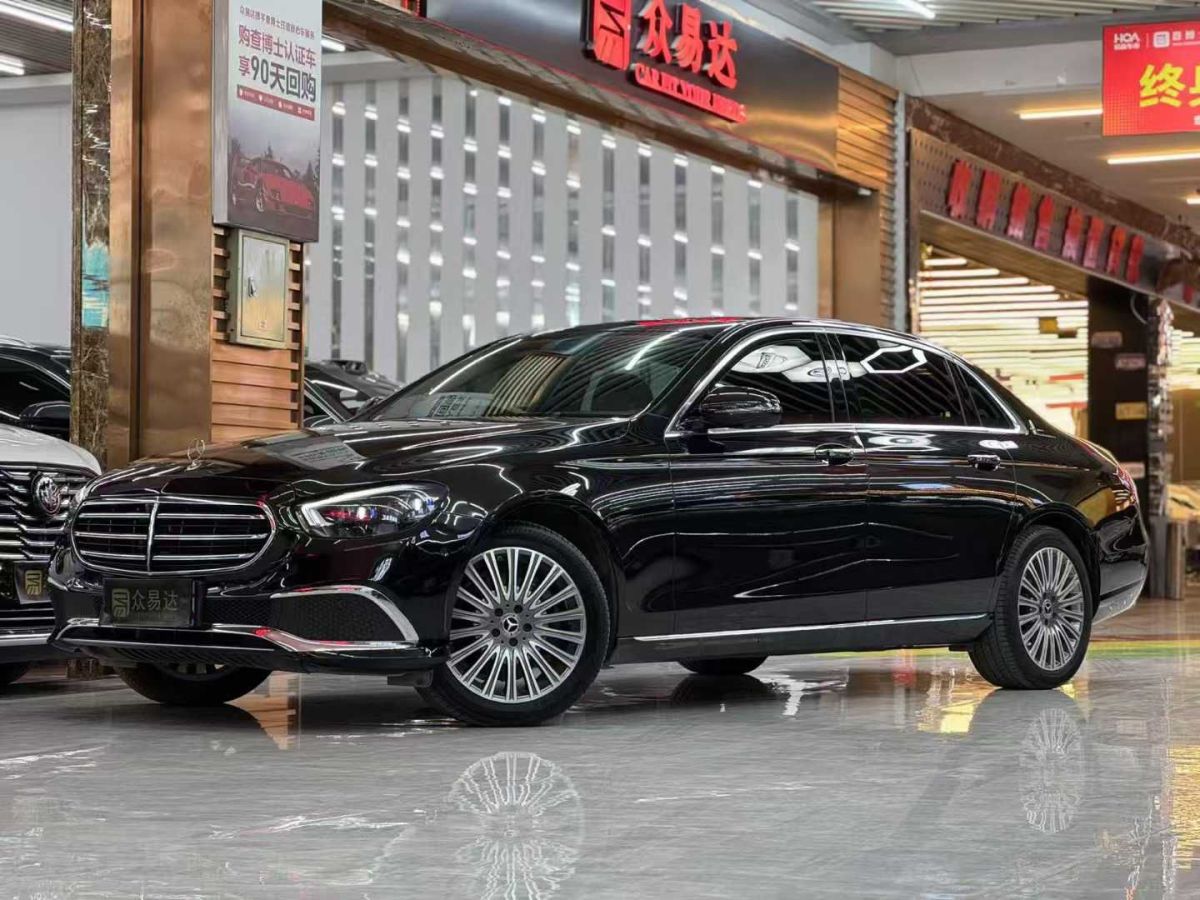 奔馳 奔馳E級(jí)  2022款 E 300 L 豪華型圖片