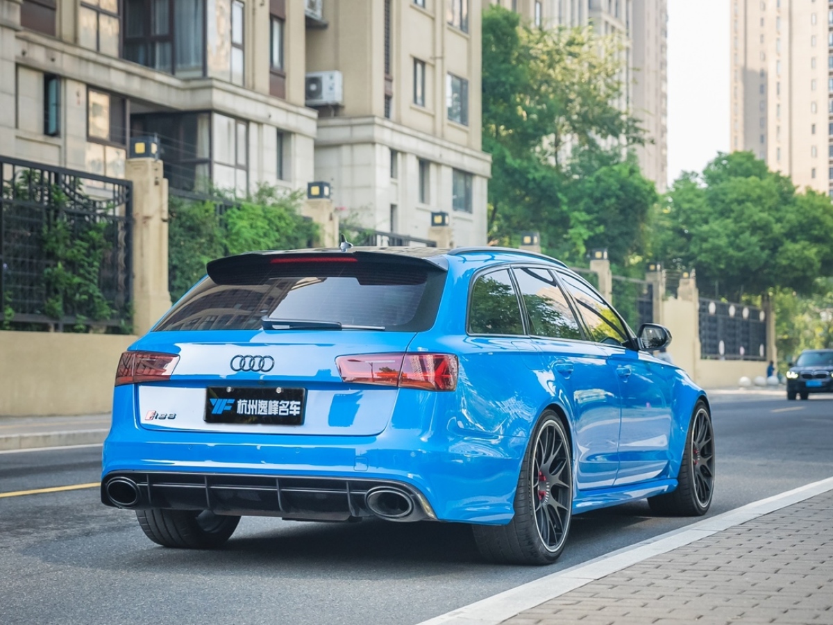 2019年1月奧迪 奧迪RS 6  2016款 RS 6 4.0T Avant