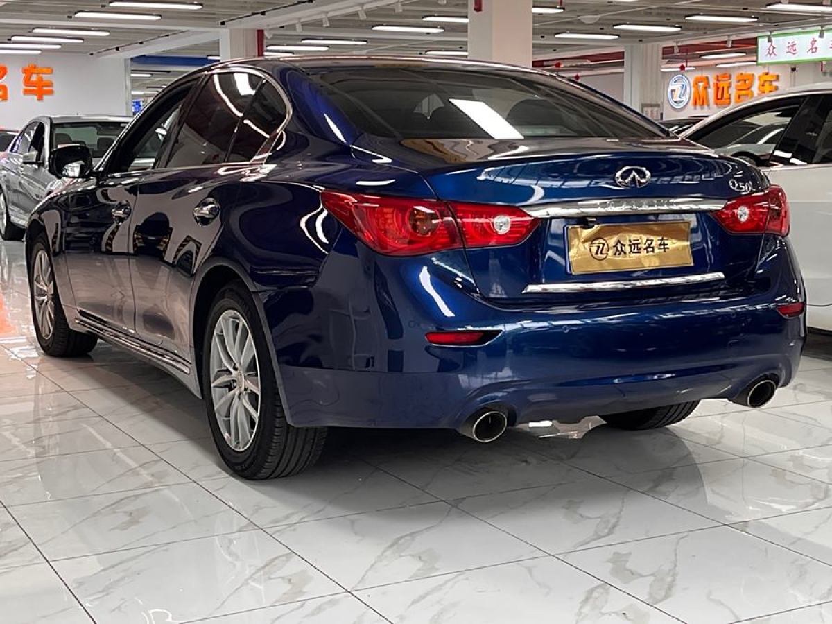 2016年9月英菲尼迪 Q50L  2016款 2.0T 悅享版