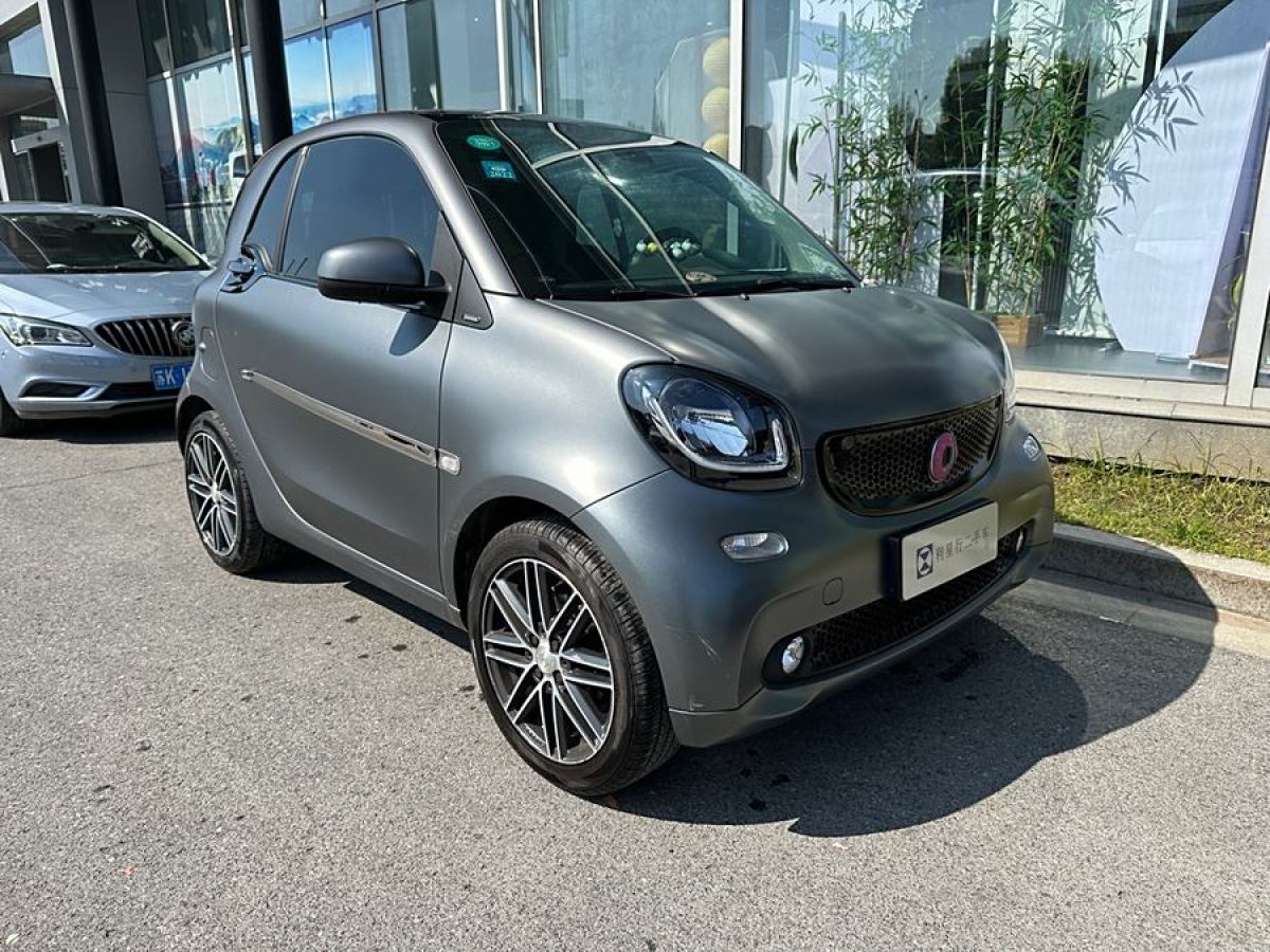 smart fortwo  2017款 1.0L 52千瓦灰引力特別版圖片