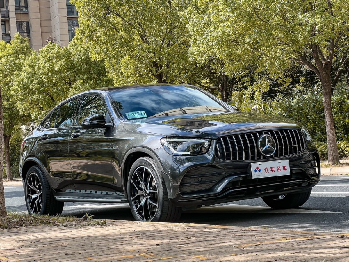 2021年10月奔馳 奔馳GLC轎跑 AMG  2020款 AMG GLC 43 4MATIC 轎跑SUV