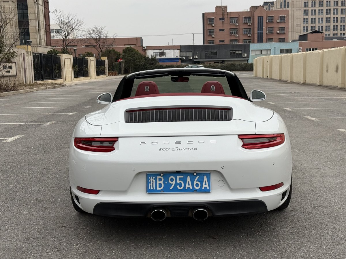 保時(shí)捷 911  2016款 Carrera Cabriolet 3.0T圖片