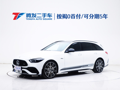 2024年3月 奔馳 奔馳C級AMG AMG C 43 4MATIC 旅行轎車 特別版圖片