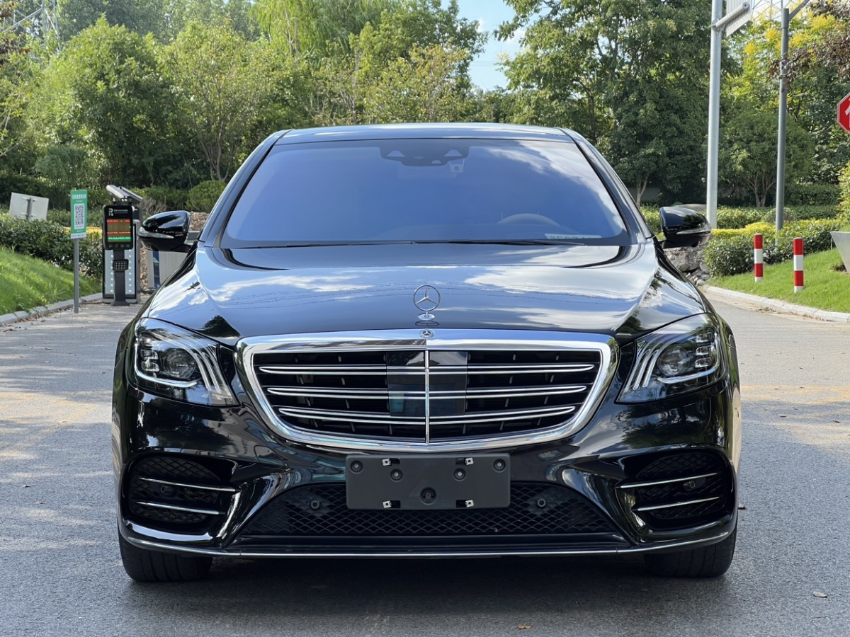 奔馳 奔馳S級  2019款 S 450 L 4MATIC 臻藏版圖片