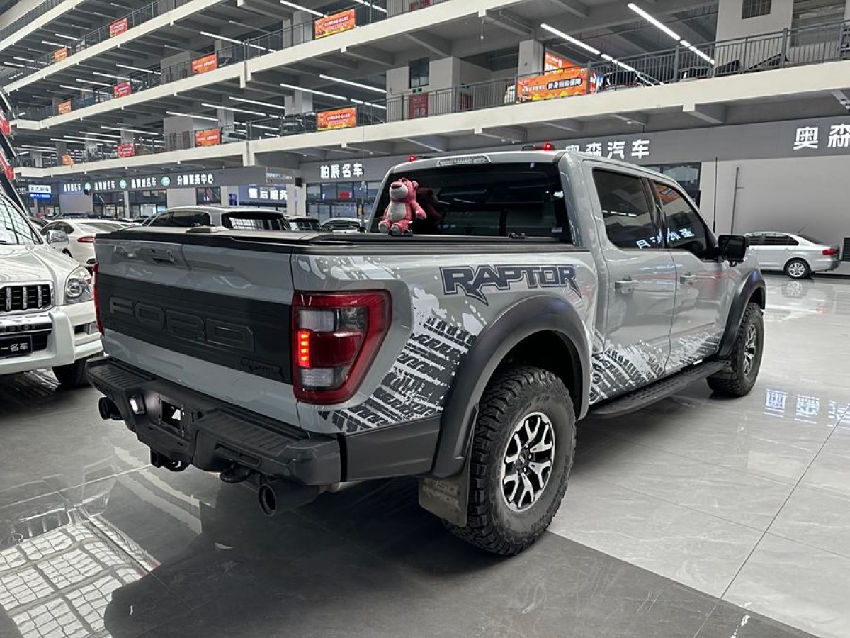 福特 F-150  2024款 3.5T 猛禽傲雪冰暉特別版圖片