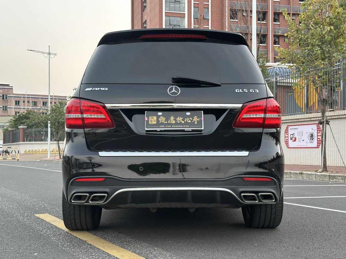 奔馳 奔馳GLS  2018款 GLS450 4MATIC 3.0T 美規(guī)版圖片