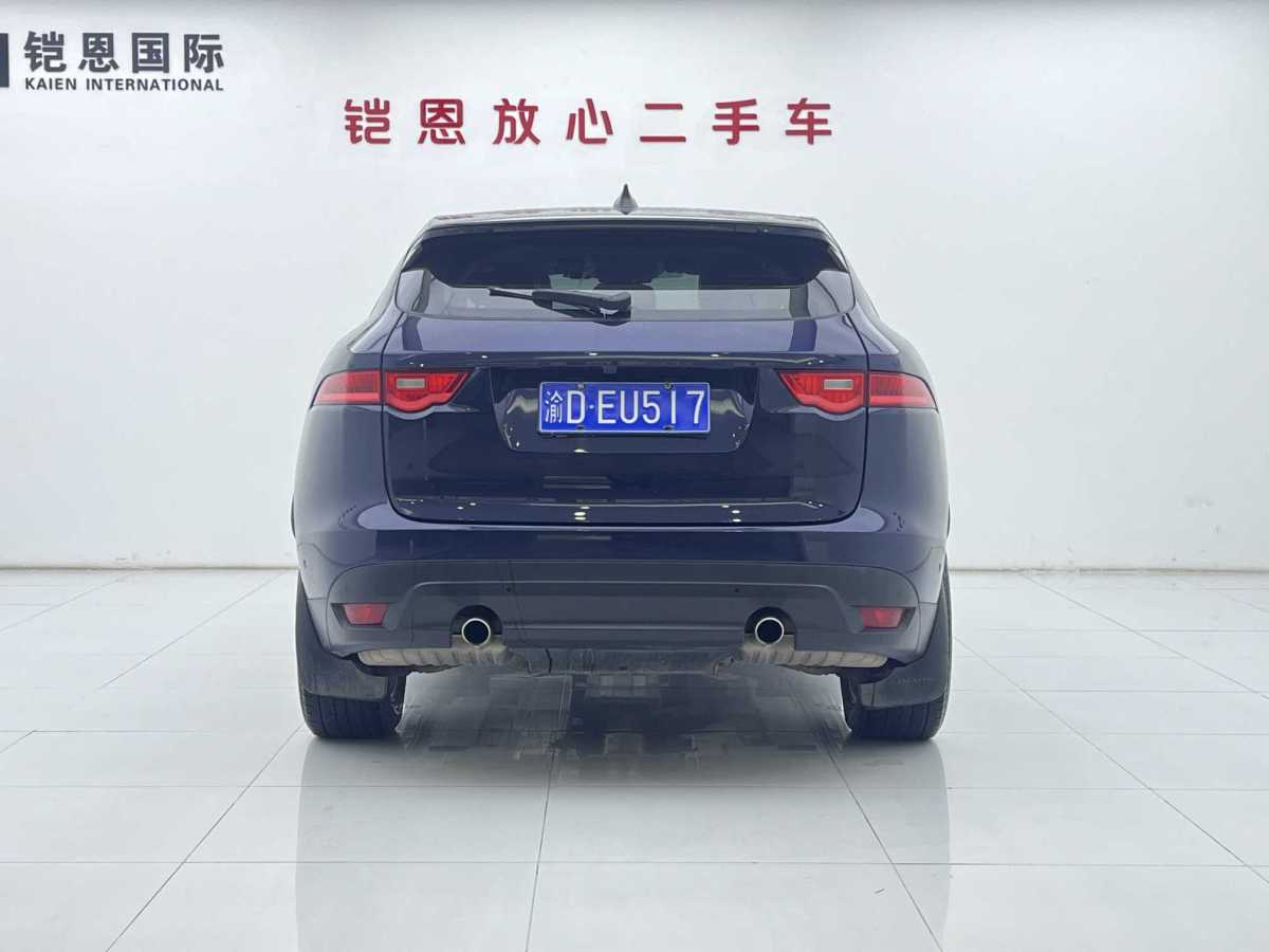 2016年5月捷豹 F-PACE  2016款 2.0T 兩驅(qū)都市尊享版