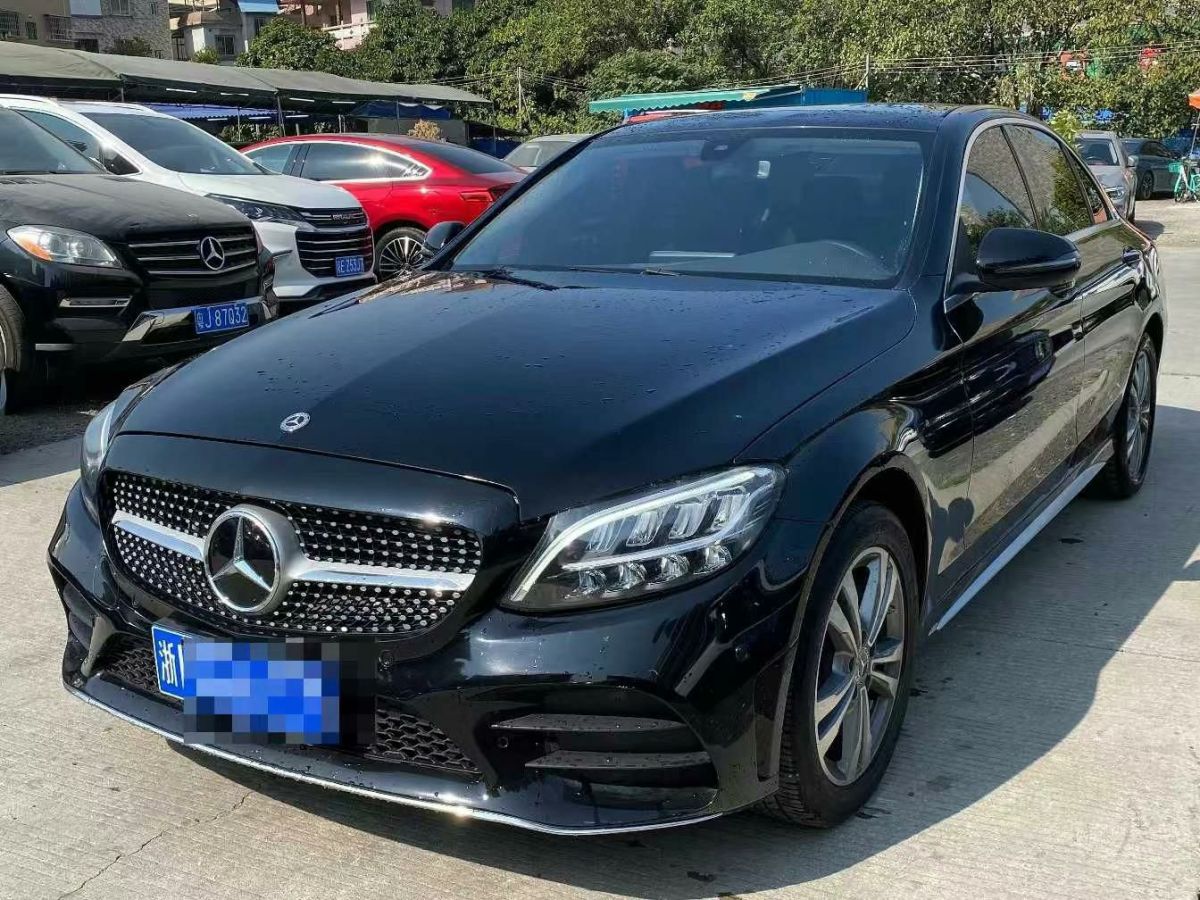 奔馳 奔馳C級  2021款 C 300 L 運動版圖片