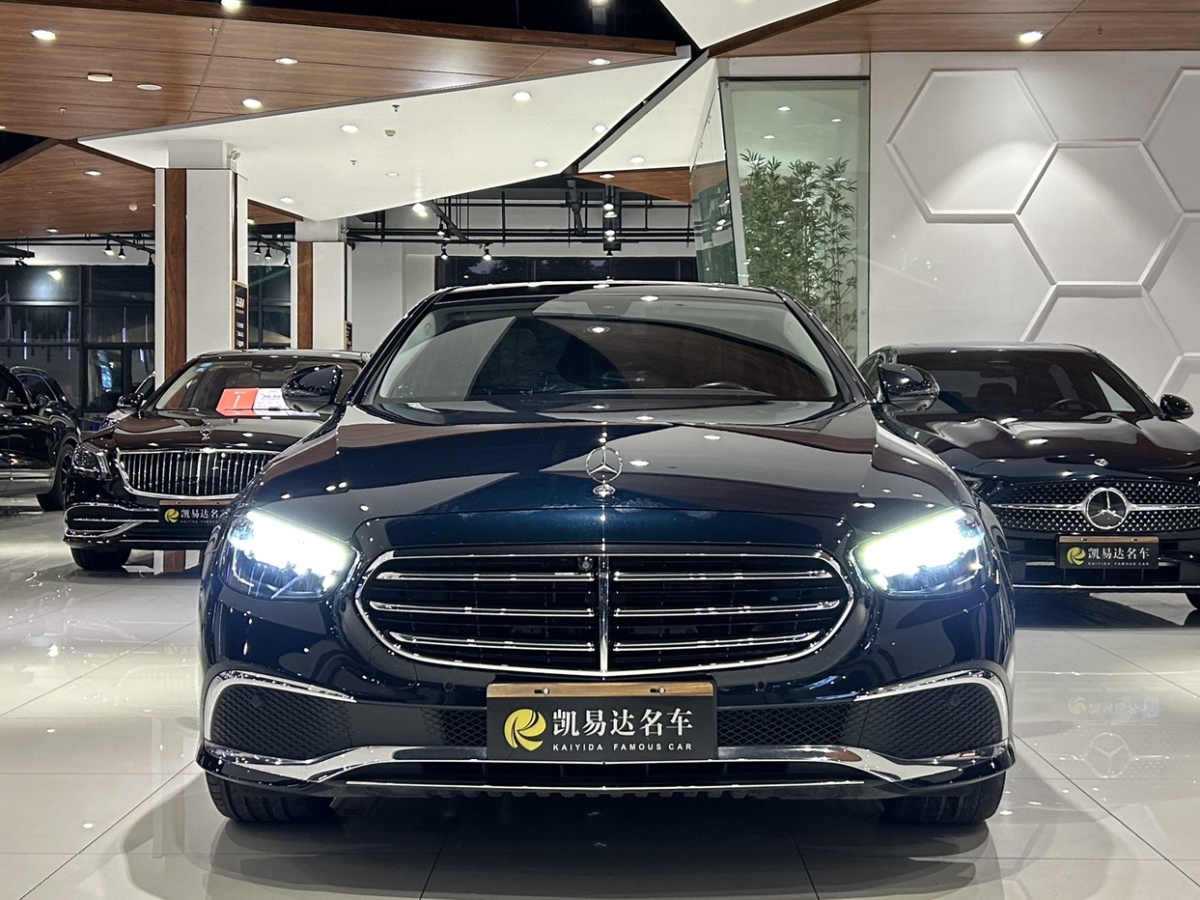 奔馳 奔馳E級(jí)  2021款 E 300 L 豪華型圖片