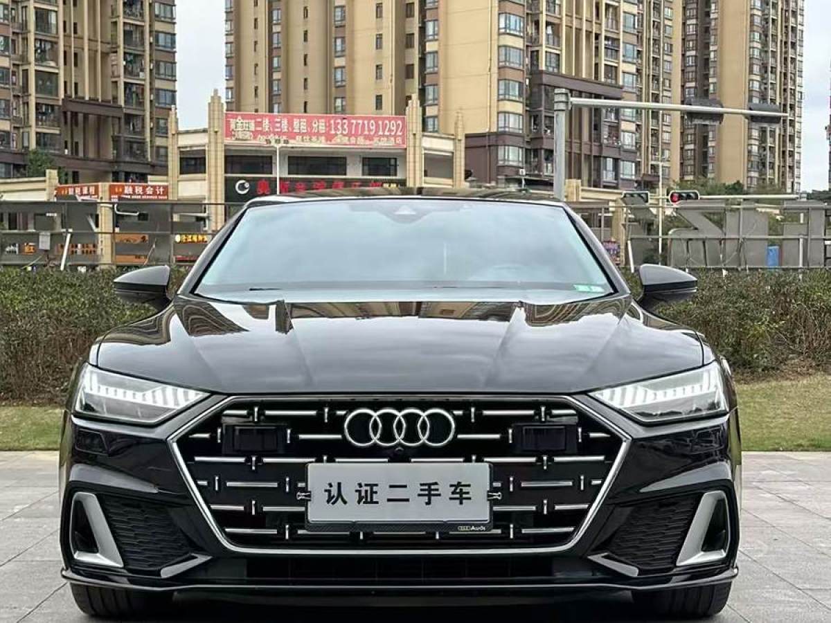 奧迪 奧迪A7L  2022款 45 TFSI S-line 筑夢(mèng)新生版圖片