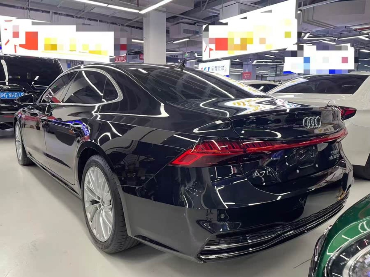 奧迪 奧迪A7L  2024款 45TFSI S-line 筑夢(mèng)型 流晶套裝圖片