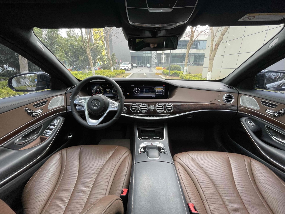 奔馳 奔馳S級  2022款 改款 S 450 L圖片