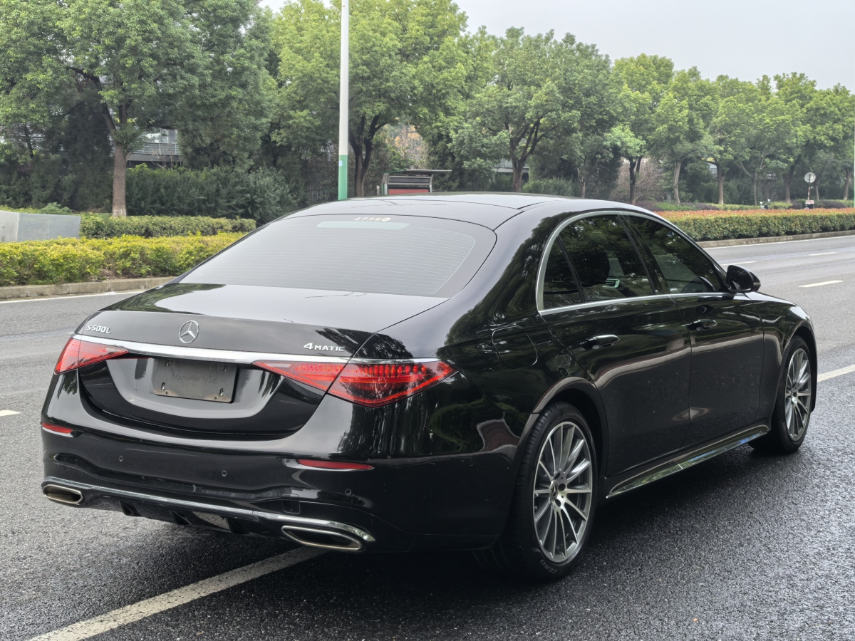 2021年10月奔馳 奔馳S級(jí)  2021款 改款 S 450 L 4MATIC