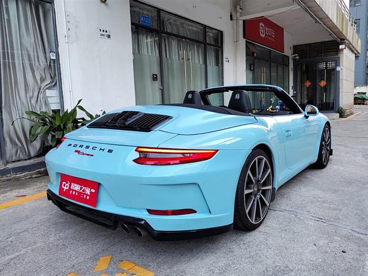 保時捷 911  2012款 Carrera Cabriolet 3.4L圖片