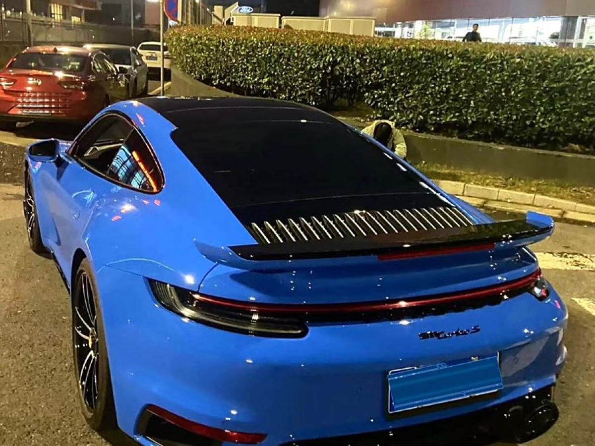 保時(shí)捷 911  2022款 Turbo S 3.8T圖片