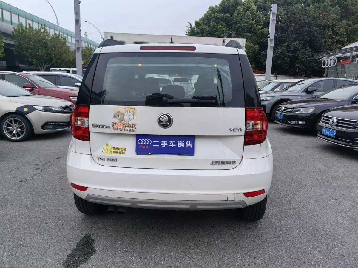 斯柯達(dá) Yeti  2016款 1.4TSI 手動前行版圖片