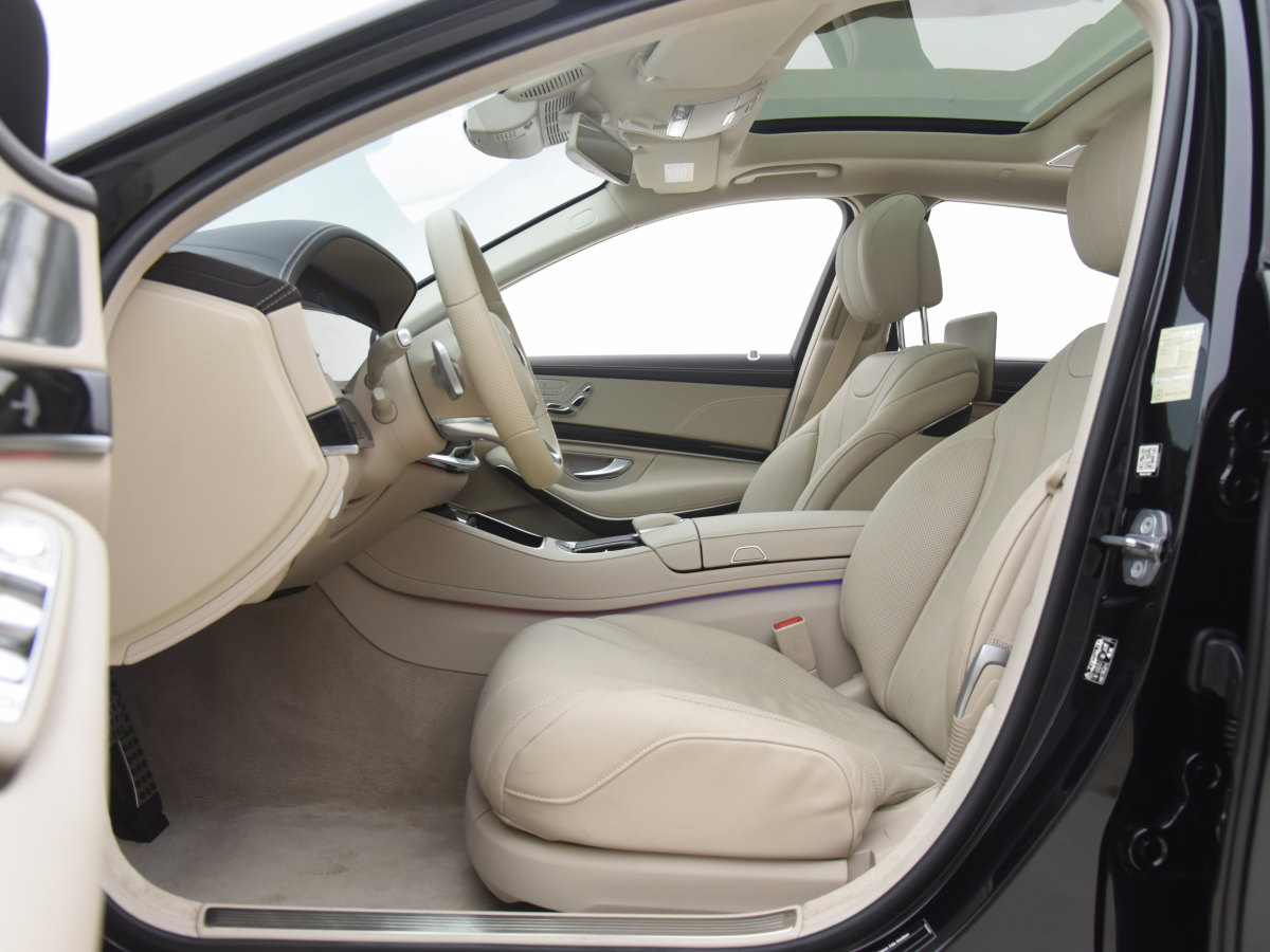 2021年4月奔馳 奔馳S級(jí)  2019款 S 450 L 4MATIC