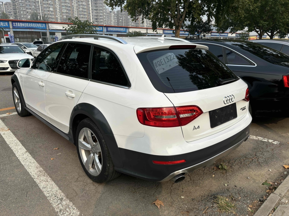 2016年9月奧迪 奧迪A4  2014款 40 TFSI allroad quattro