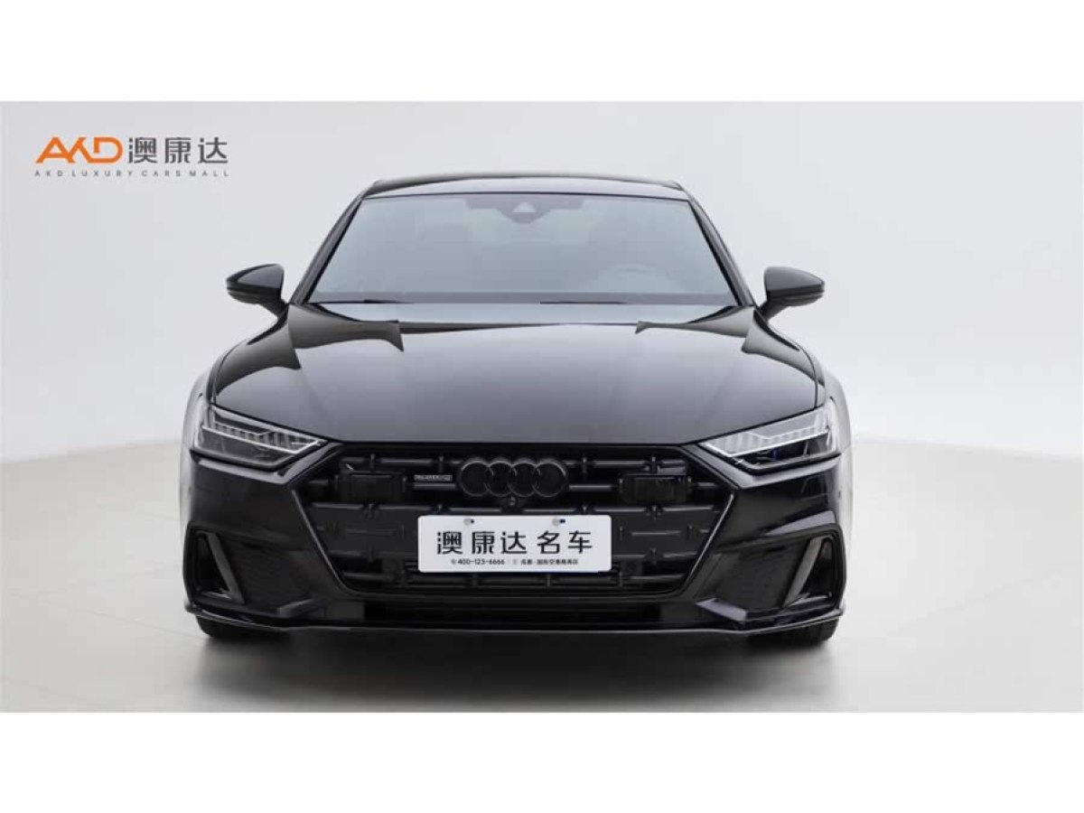 奧迪 奧迪A7L  2023款 45 TFSI quattro S-line 黑武士版圖片