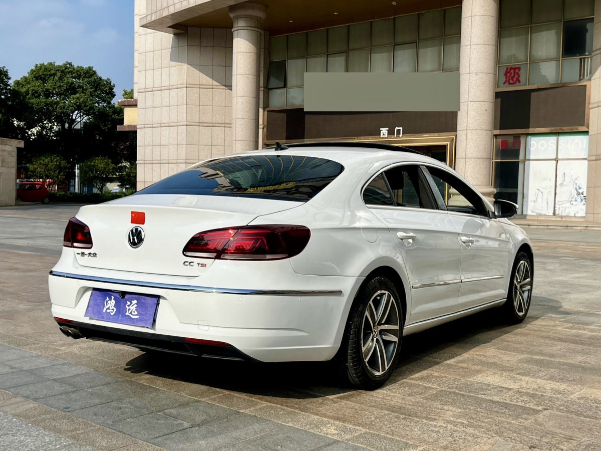 2015年11月大眾 一汽-大眾CC  2016款 1.8TSI 豪華型