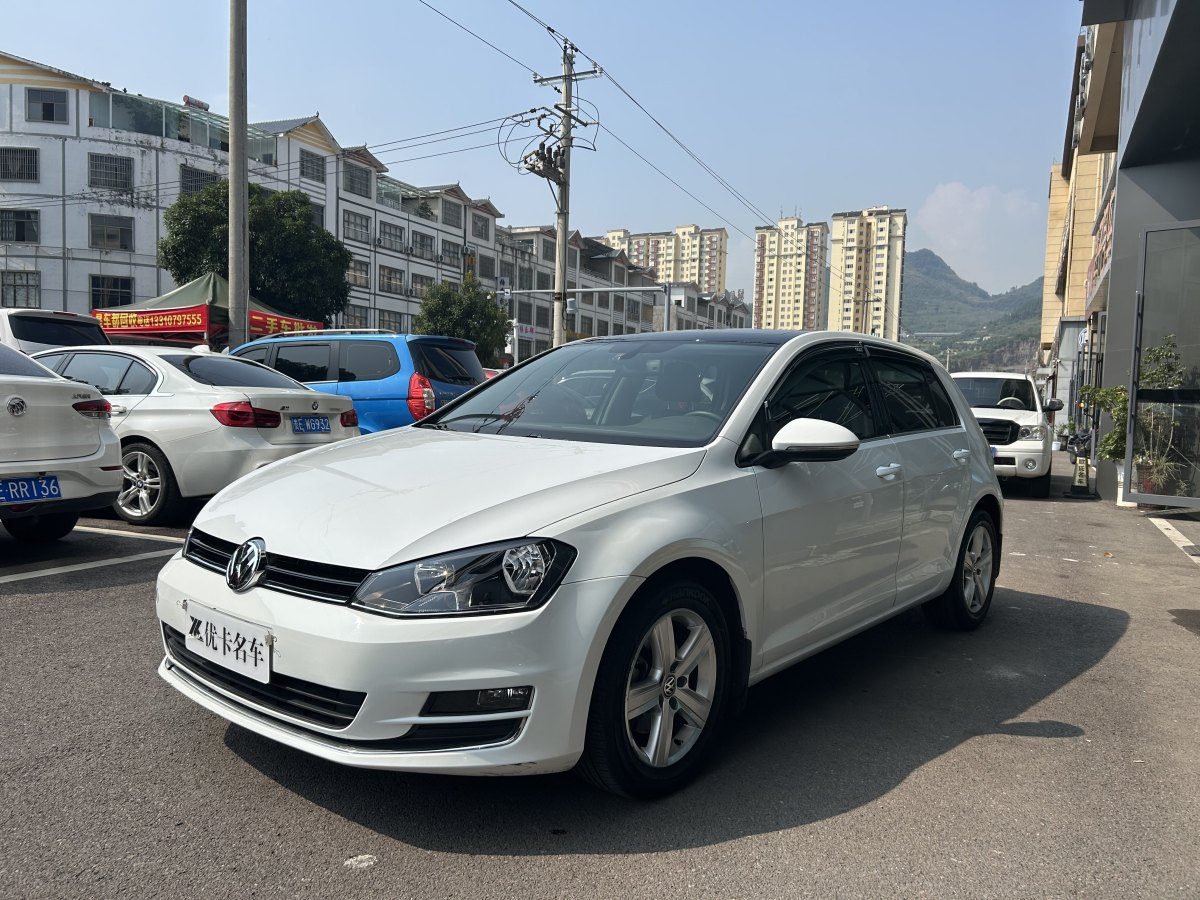 2015年8月大眾 高爾夫  2015款 1.4TSI 自動(dòng)豪華型