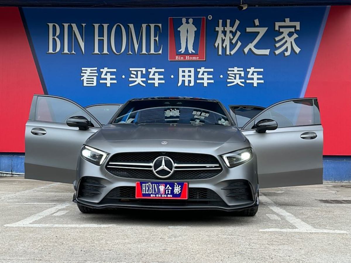 奔馳 奔馳A級AMG  2020款 AMG A 35 4MATIC圖片