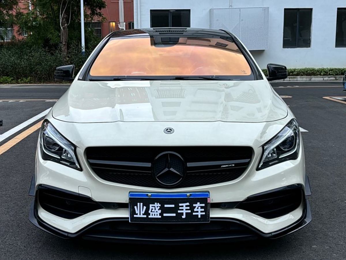 奔馳 奔馳CLA級AMG  2017款 改款 AMG CLA 45 4MATIC圖片