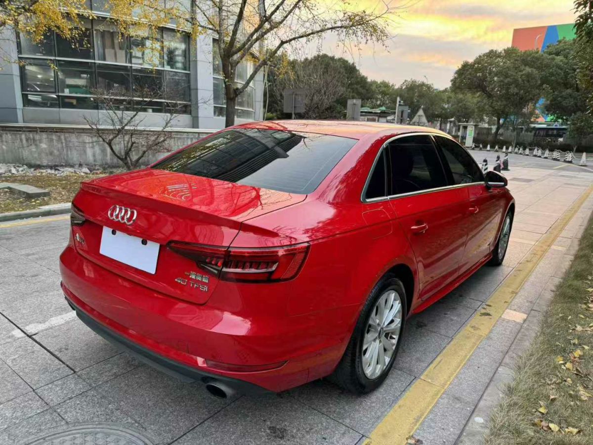 奧迪 奧迪A4L  2017款 A4L 40TFSI 時尚型圖片