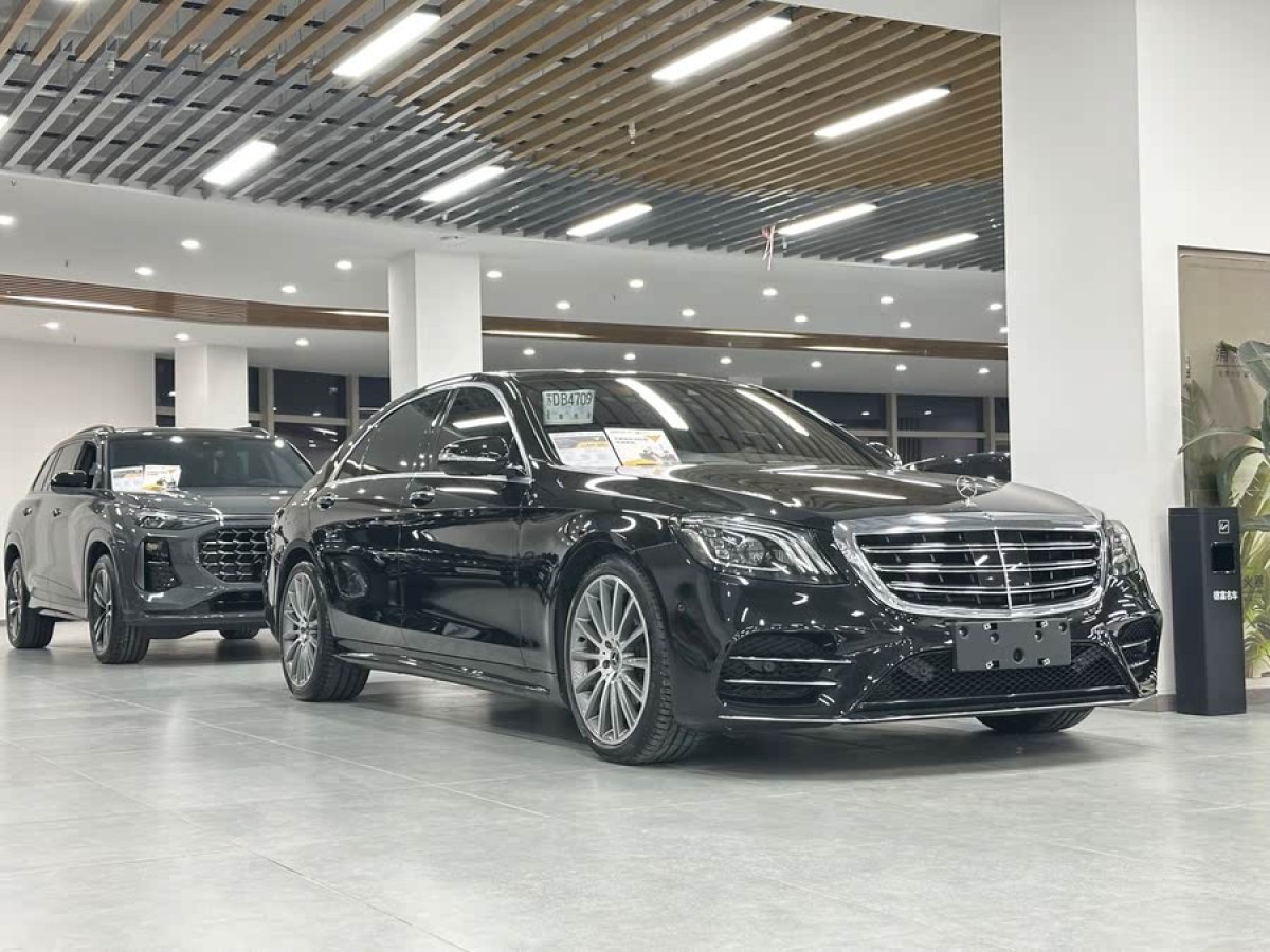 奔馳 奔馳S級  2019款 S 450 L 4MATIC圖片
