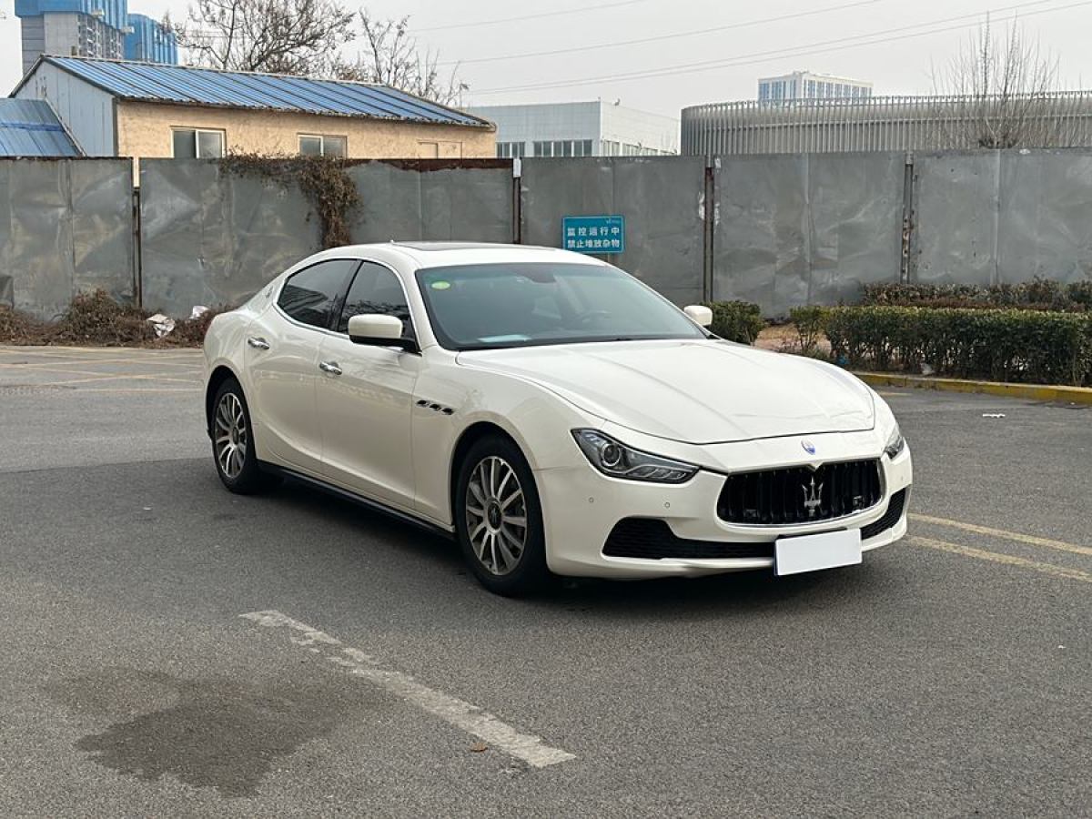 瑪莎拉蒂 Ghibli  2014款 3.0T 標(biāo)準(zhǔn)版圖片