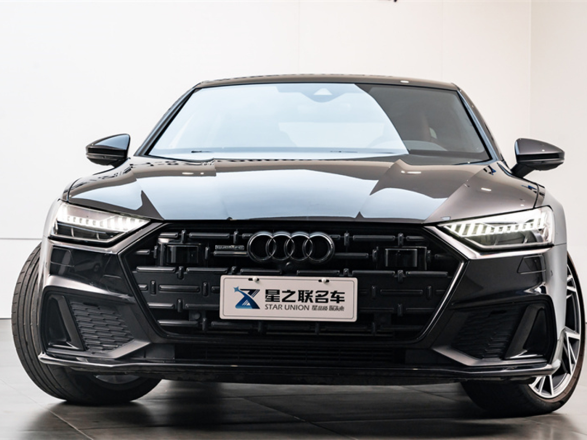 奧迪A7L 23款 45 TFSI quattro S-line 黑武士版圖片