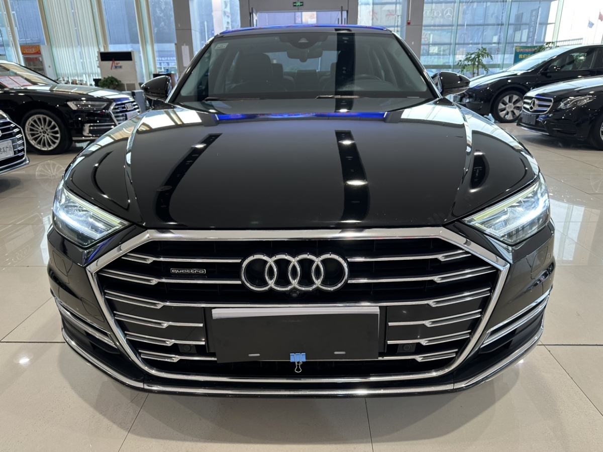 2019年3月奧迪 奧迪A8  2018款 A8L 55 TFSI quattro投放版尊享型